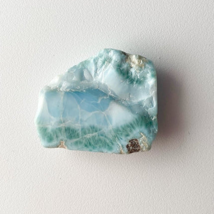 Shop Larimar Stone Slab: Unique Blue Radiance - My Shop of Wonders
