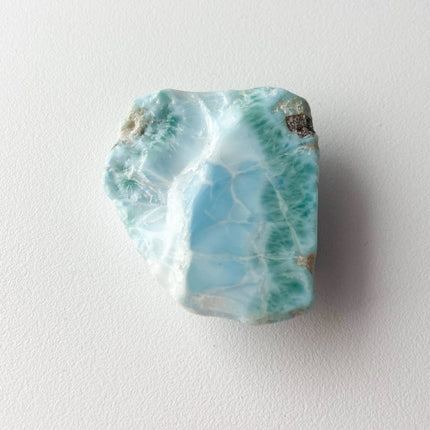 Shop Larimar Stone Slab: Unique Blue Radiance - My Shop of Wonders