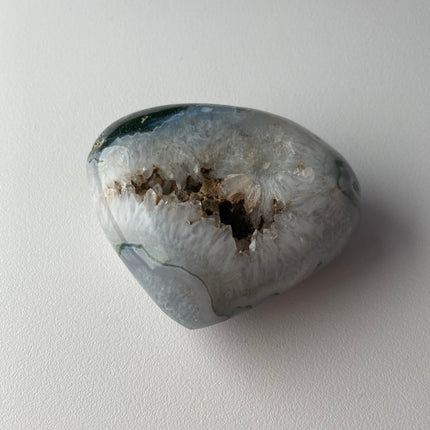 Unique Moss Agate Heart - My Shop of Wonders