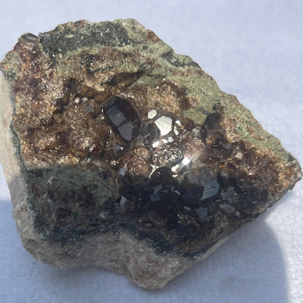 Vesuvianite Crystal from Bellecombe, Italy - My Shop of Wonders