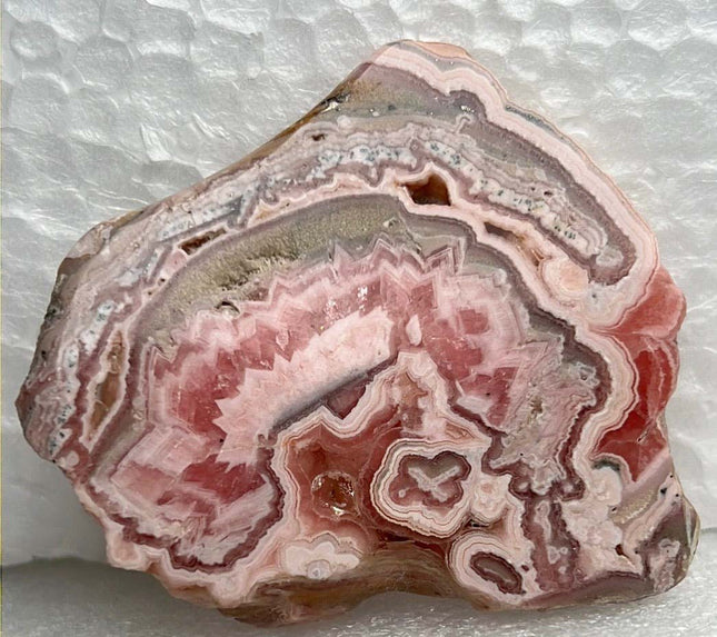 Polished Rhodochrosite from Argentina; Stalactite Mineral